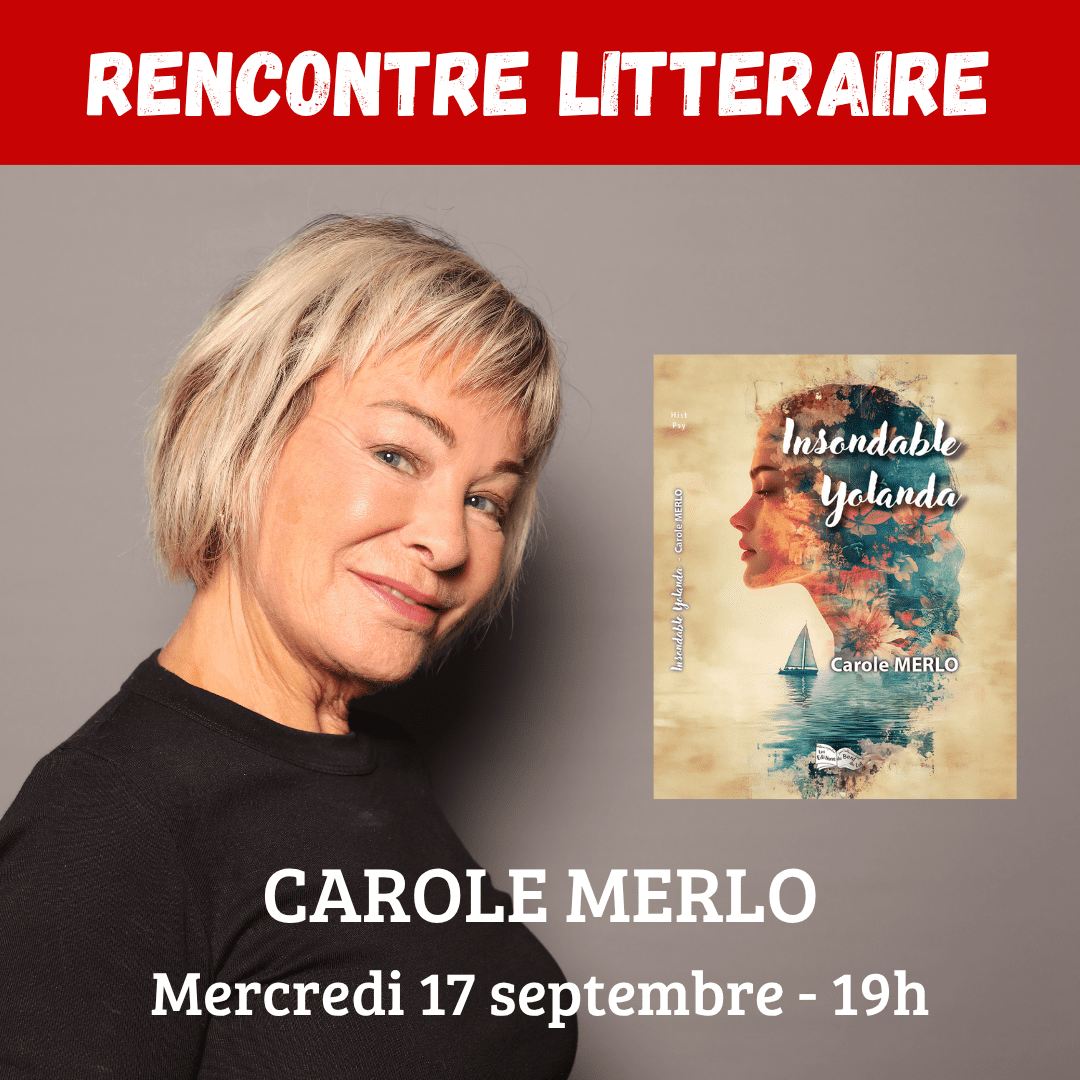 Café littéraire : Carole Merlo