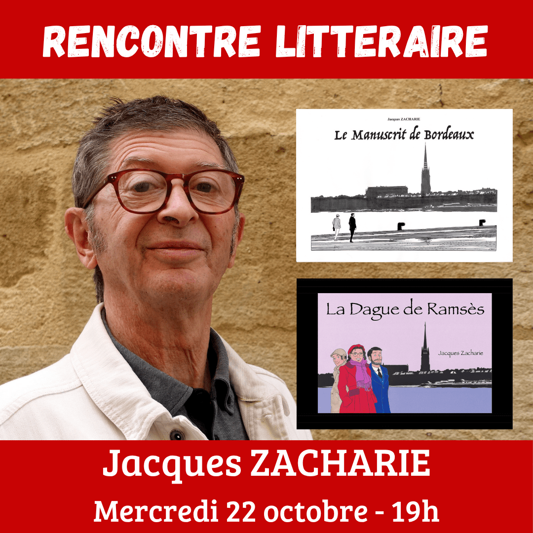 Café littéraire : Jacques Zacharie